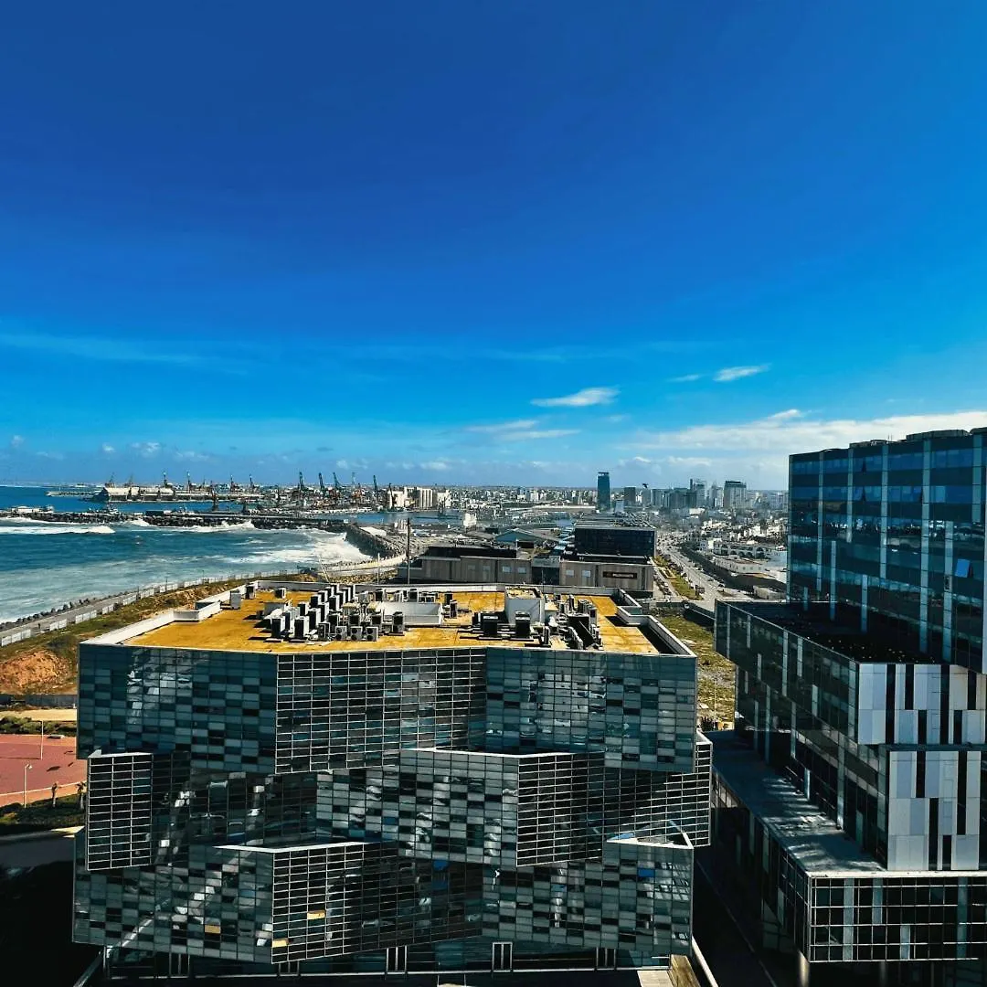 شقة Magnifique Appartement Pleine Vue Mer Marina الدار البيضاء