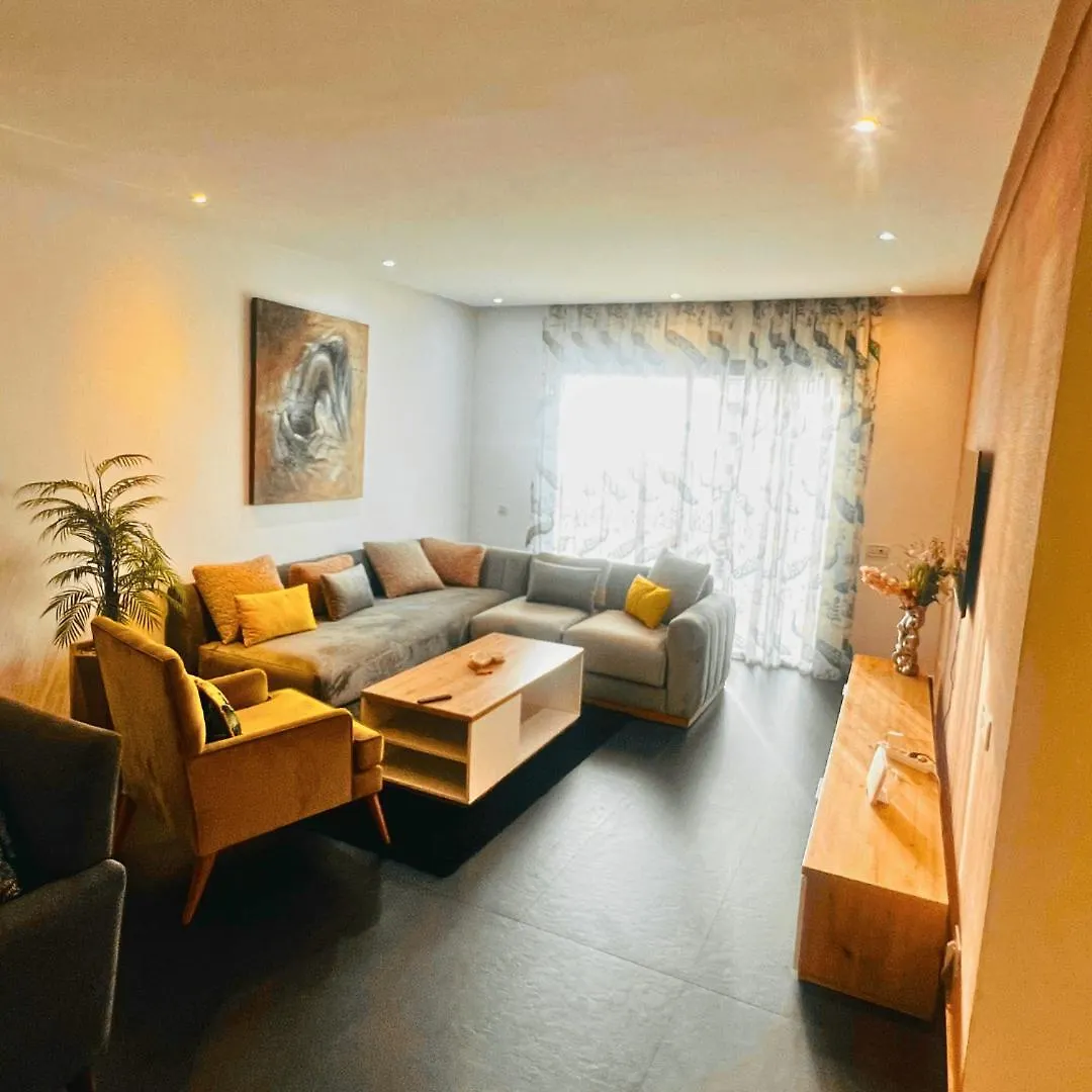 Magnifique Appartement Pleine Vue Mer Marina Casablanca Apartmán